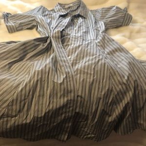 Stripe dress, business casual